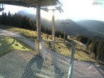 Archiv Foto Webcam Blick von der Mittelstation der Jennerbahn 17:00
