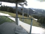 Archiv Foto Webcam Blick von der Mittelstation der Jennerbahn 09:00