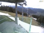 Archiv Foto Webcam Blick von der Mittelstation der Jennerbahn 05:00