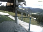 Archiv Foto Webcam Blick von der Mittelstation der Jennerbahn 08:00