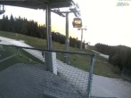 Archiv Foto Webcam Blick von der Mittelstation der Jennerbahn 07:00