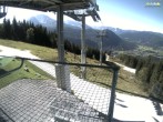 Archiv Foto Webcam Blick von der Mittelstation der Jennerbahn 13:00