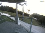 Archiv Foto Webcam Blick von der Mittelstation der Jennerbahn 07:00