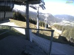 Archiv Foto Webcam Blick von der Mittelstation der Jennerbahn 09:00