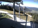 Archiv Foto Webcam Blick von der Mittelstation der Jennerbahn 11:00