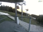 Archiv Foto Webcam Blick von der Mittelstation der Jennerbahn 08:00