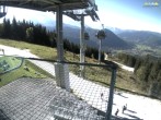 Archiv Foto Webcam Blick von der Mittelstation der Jennerbahn 13:00