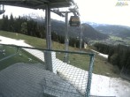 Archiv Foto Webcam Blick von der Mittelstation der Jennerbahn 07:00