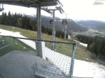 Archiv Foto Webcam Blick von der Mittelstation der Jennerbahn 08:00