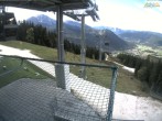 Archiv Foto Webcam Blick von der Mittelstation der Jennerbahn 13:00