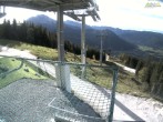 Archiv Foto Webcam Blick von der Mittelstation der Jennerbahn 15:00