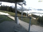 Archiv Foto Webcam Blick von der Mittelstation der Jennerbahn 09:00
