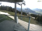 Archiv Foto Webcam Blick von der Mittelstation der Jennerbahn 13:00