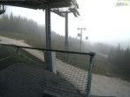 Archiv Foto Webcam Blick von der Mittelstation der Jennerbahn 07:00