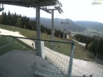 Archiv Foto Webcam Blick von der Mittelstation der Jennerbahn 13:00