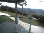 Archiv Foto Webcam Blick von der Mittelstation der Jennerbahn 17:00
