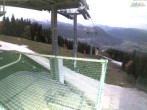 Archiv Foto Webcam Blick von der Mittelstation der Jennerbahn 06:00
