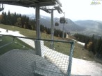 Archiv Foto Webcam Blick von der Mittelstation der Jennerbahn 09:00
