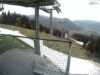 Archiv Foto Webcam Blick von der Mittelstation der Jennerbahn 11:00