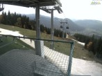 Archiv Foto Webcam Blick von der Mittelstation der Jennerbahn 13:00