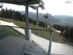 Archiv Foto Webcam Blick von der Mittelstation der Jennerbahn 15:00