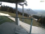 Archiv Foto Webcam Blick von der Mittelstation der Jennerbahn 17:00