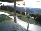 Archiv Foto Webcam Blick von der Mittelstation der Jennerbahn 06:00