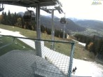 Archiv Foto Webcam Blick von der Mittelstation der Jennerbahn 09:00
