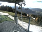 Archiv Foto Webcam Blick von der Mittelstation der Jennerbahn 13:00