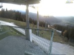Archiv Foto Webcam Blick von der Mittelstation der Jennerbahn 17:00