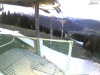 Archiv Foto Webcam Blick von der Mittelstation der Jennerbahn 06:00