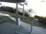 Archiv Foto Webcam Blick von der Mittelstation der Jennerbahn 09:00