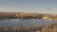 Archived image Webcam Hannover: Lake Maschsee 09:00