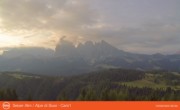 Archived image Webcam Seiser Alm - Panorama 00:00
