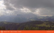 Archived image Webcam Seiser Alm - Panorama 04:00