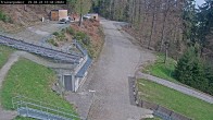 Archiv Foto Webcam Willingen: Blick Schanzentisch der Skisprungschanze 09:00