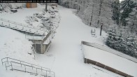 Archiv Foto Webcam Willingen: Blick Schanzentisch der Skisprungschanze 07:00