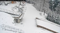 Archiv Foto Webcam Willingen: Blick Schanzentisch der Skisprungschanze 11:00