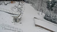 Archiv Foto Webcam Willingen: Blick Schanzentisch der Skisprungschanze 13:00