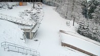 Archiv Foto Webcam Willingen: Blick Schanzentisch der Skisprungschanze 15:00