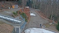 Archiv Foto Webcam Willingen: Blick Schanzentisch der Skisprungschanze 13:00