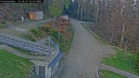 Archiv Foto Webcam Willingen: Blick Schanzentisch der Skisprungschanze 17:00