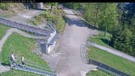 Archiv Foto Webcam Willingen: Blick Schanzentisch der Skisprungschanze 09:00