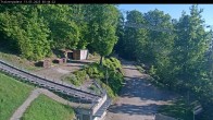 Archiv Foto Webcam Willingen: Blick Schanzentisch der Skisprungschanze 07:00