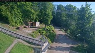 Archiv Foto Webcam Willingen: Blick Schanzentisch der Skisprungschanze 07:00