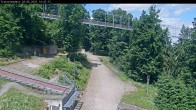 Archiv Foto Webcam Willingen: Blick Schanzentisch der Skisprungschanze 13:00