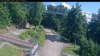 Archiv Foto Webcam Willingen: Blick Schanzentisch der Skisprungschanze 09:00