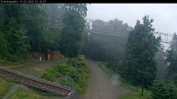 Archiv Foto Webcam Willingen: Blick Schanzentisch der Skisprungschanze 06:00
