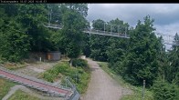 Archiv Foto Webcam Willingen: Blick Schanzentisch der Skisprungschanze 13:00
