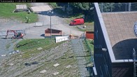 Archiv Foto Webcam Willingen: Blick Schanzentisch der Skisprungschanze 13:00